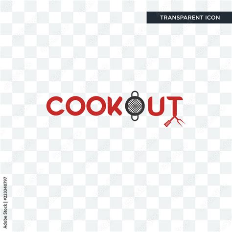 cookout vector icon isolated on transparent background, cookout logo design Stock Vector | Adobe ...