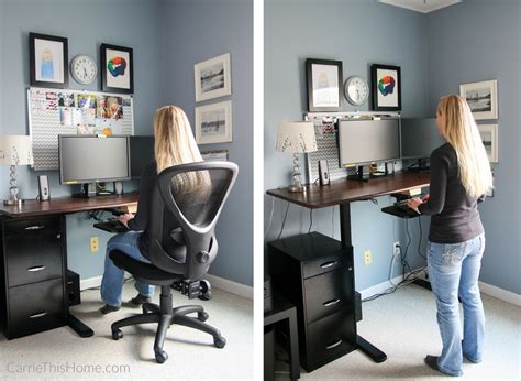 DIY Sit and Stand Desk For Under $200