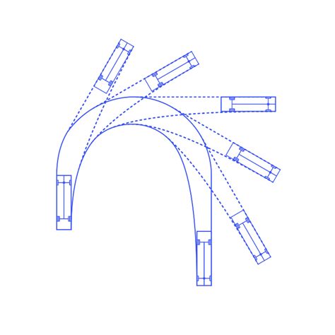 Car Turning Circle Diagram Dwg