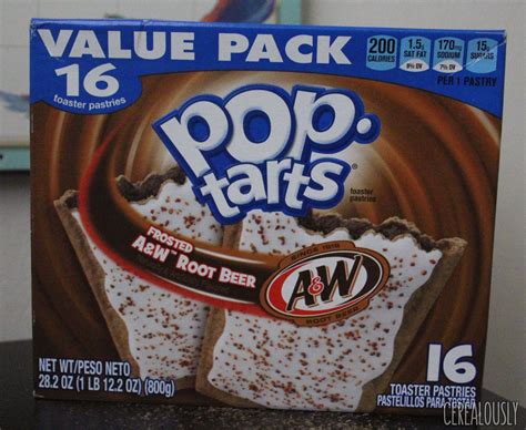 Review: Kellogg’s Frosted A&W Root Beer Pop-Tarts - Cerealously