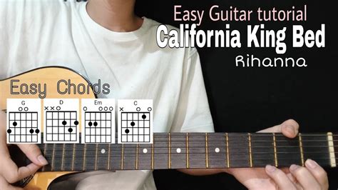 California King Bed - Rihanna (Easy Guitar tutorial) - YouTube