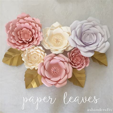 Paper Leaves - Ash and Crafts