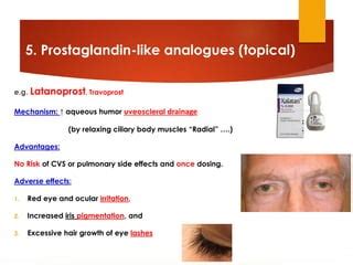 Drug Therapy of Glaucoma | PPT