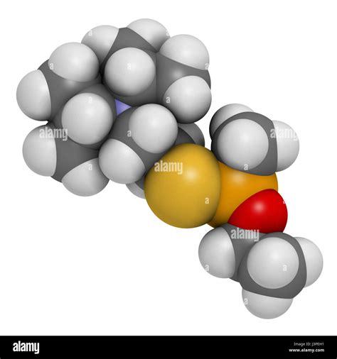 Vx nerve agent molecule Cut Out Stock Images & Pictures - Alamy