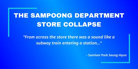 The Sampoong Department Store Collapse - Great Disasters