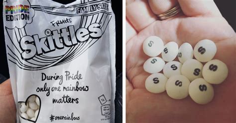 Skittles Is Removing The Color From Their Candies In Support Of Pride Month and I Want Some