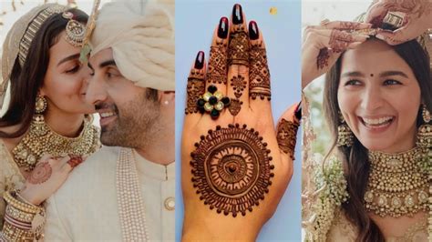 Alia Bhatt Wedding | Alia Bhatt Wedding Mehndi Design |Alia Bhatt ...