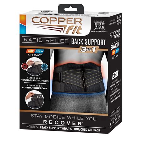 COPPER FIT RAPID RELIEF BACK SUPPORT | Best Of As Seen On TV