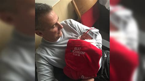 Coach Meyer welcomes new grandson, 'Urban Gray Dennis' | WSYX