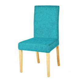 Vasa Modern Dining Chair With Removable Cover in Light Blue
