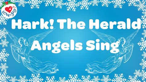 Hark! The Herald Angels Sing KARAOKE 🎤🔔 Instrumental Christmas Song ...