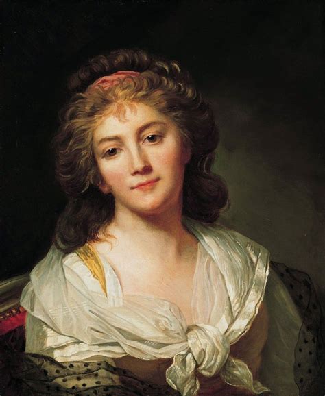 Marie-Geneviève Bouliar, Self portrait, 1792, French artist whose portraits were popular during ...