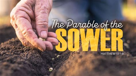 The Parable of the Sower Sermon by PRO Premium, Matthew 13:1-9 - SermonCentral.com