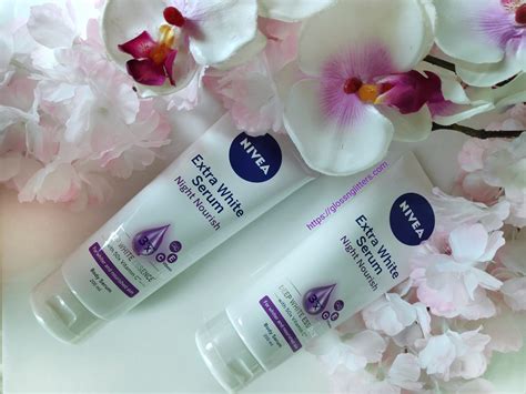 Nivea Night White Firming Body Serum Review - Glossnglitters