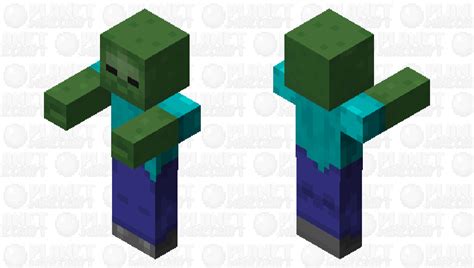 Minecraft Dungeons Zombie Minecraft Mob Skin