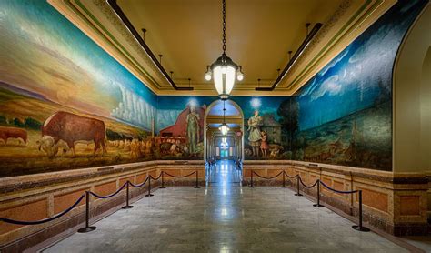 Kansas State Capitol - the "Tragic Prelude" murals | Kansas, Capitol building, State capitals