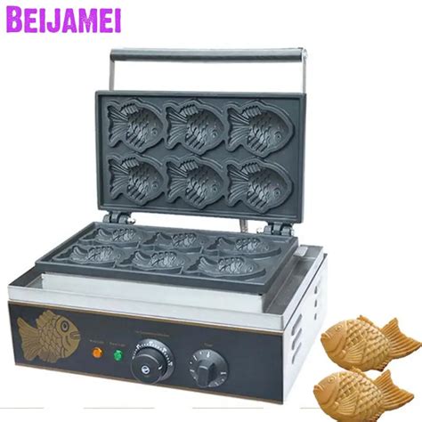 Aliexpress.com : Buy BEIJAMEI commercial electric Japanese taiyaki maker machine small fish ...