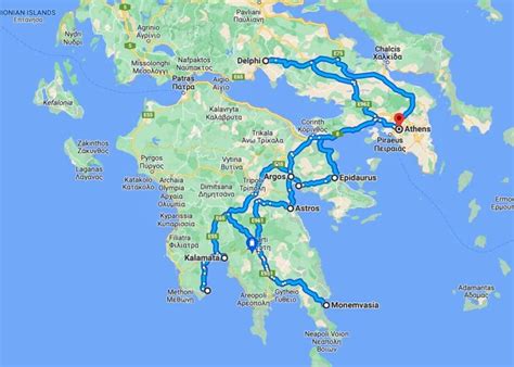 Two Weeks in the Peloponnese - Complete Road Trip Itinerary