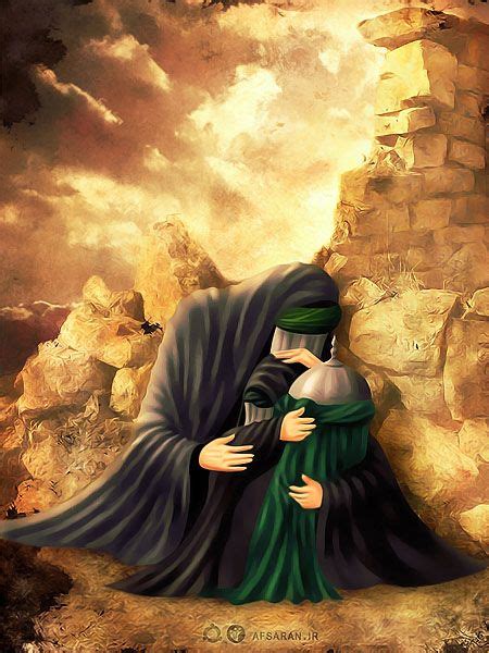 Roghaye and Zainab in ruin of Sham by miladps3 on DeviantArt | Muharram ...