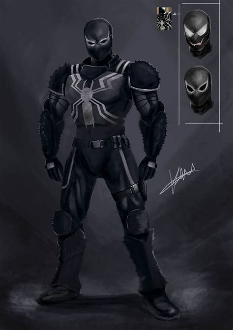 ArtStation - Agent Venom, Khaidir Semail | Marvel heroes, Marvel venom ...