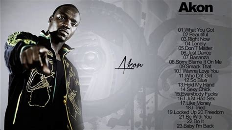 List Of Akon Songs - AkonMP3 - DJ Mixtapes