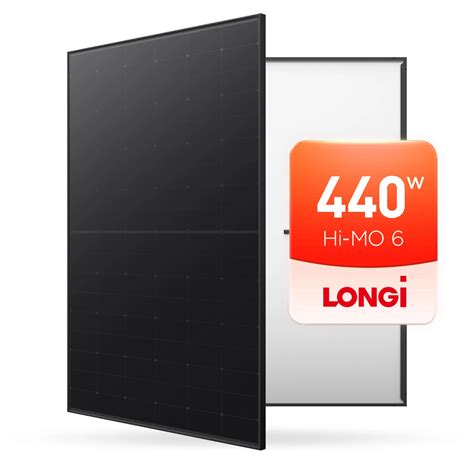 Longi Bifacial Solar Panels 545W A Grade 545 Longi Solar Black Panel ...