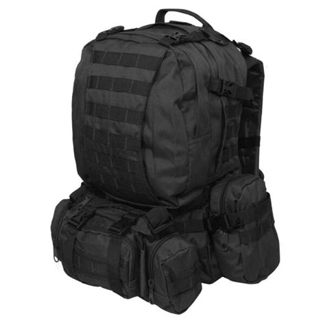 Mil-Tec Black Molle Defense Pack – Tactical Intent