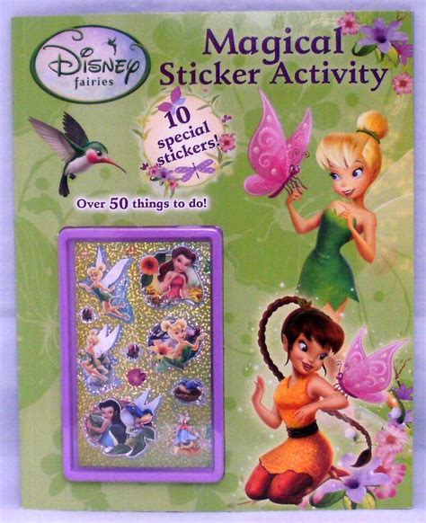 Disney Fairies (Tinkerbell): Magical 3D Sticker Activity Book ...