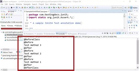 JUnit Annotations order - TestingDocs.com