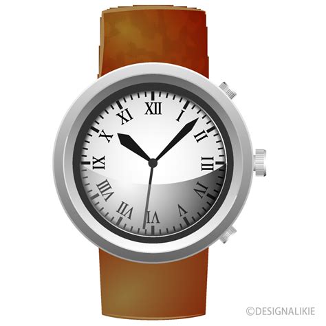 Leather Watch Clip Art Free PNG Image｜Illustoon