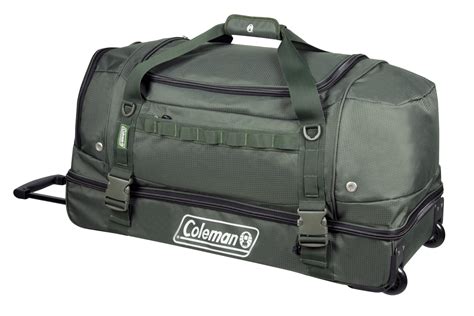 Coleman 30 Rolling Drop Bottom Duffel Bag, Green - Walmart.com