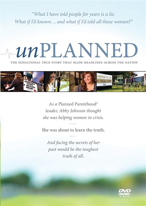 Unplanned by Abby Johnson (DVD Review and Giveaway) | A Musing Reviews