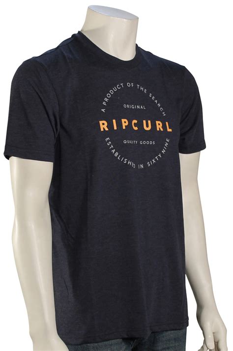 Rip Curl Foundation Vapor Cool T-Shirt - Navy