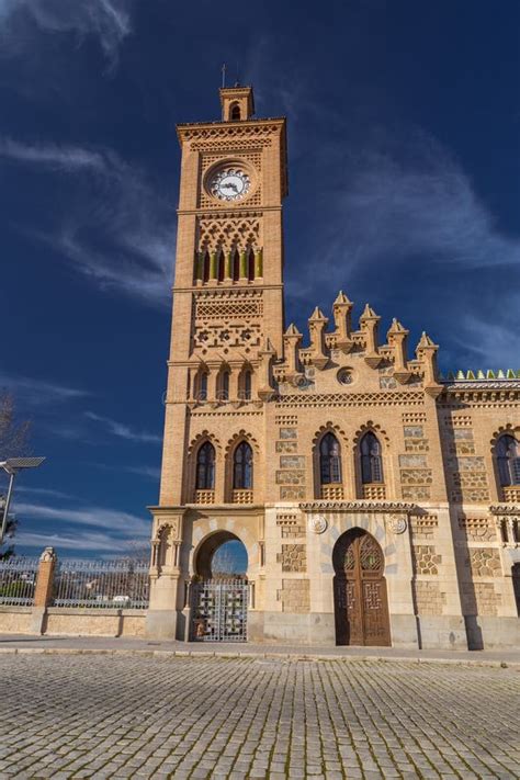 Mudejar Style Ornate Building of the Train Station of Toledo, Spain ...