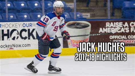 Jack Hughes | 2017-18 Highlights - YouTube