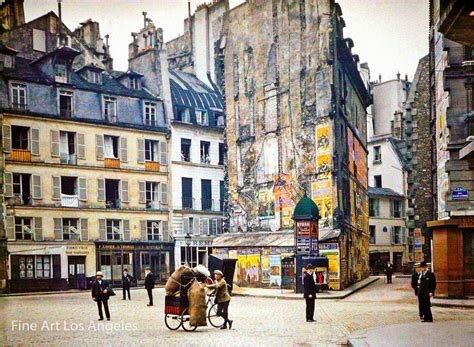 Autochrome Photo paris Streets Paris 1914 - Etsy