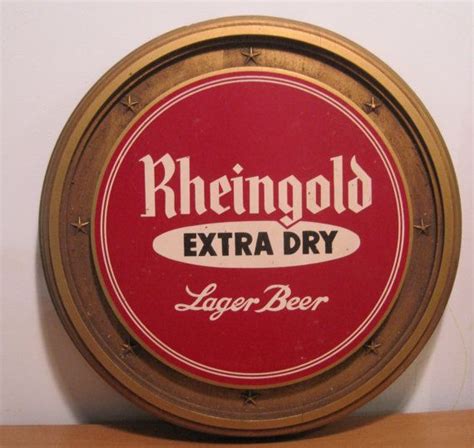 ON SALE vintage rheingold extra dry lager beer bar by OkioBDesigns, $39.00 | Beer bar, Lager ...