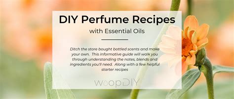 The Ultimate Guide to Making Essential Oil Perfume Blends – woopDIY