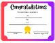 Editable Certificates / Awards by The Mindful Teacher 7 | TPT