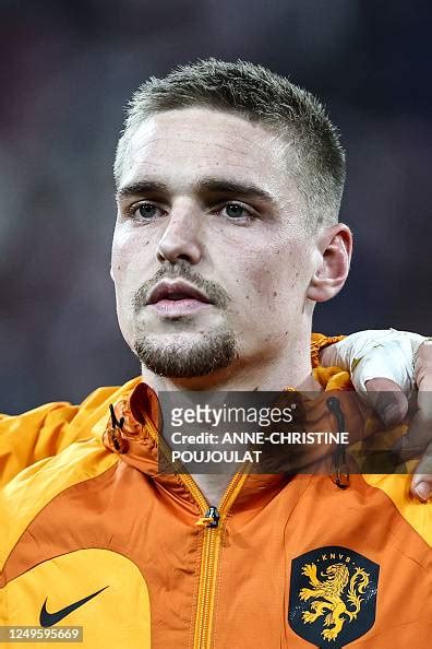 Netherland's midfielder Kenneth Taylor is pictured ahead of the UEFA ...