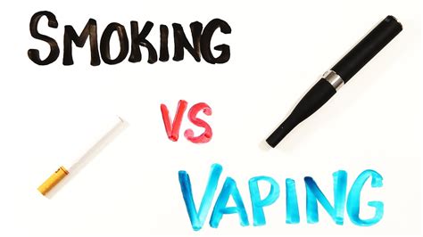 Smoking vs Vaping - YouTube