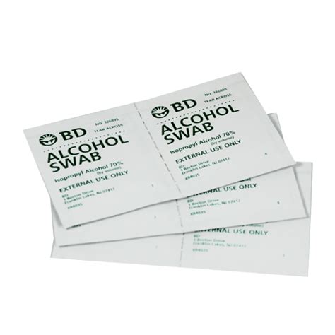 BD Alcohol Swabs (Prep Pads) 100/Box