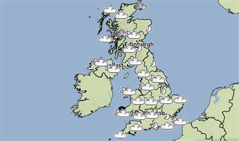 UK weather forecast: Britain set for sunny spells TODAY - weather ...