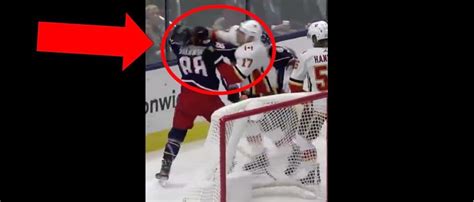 Milan Lucic Punches Kole Sherwood | The Daily Caller