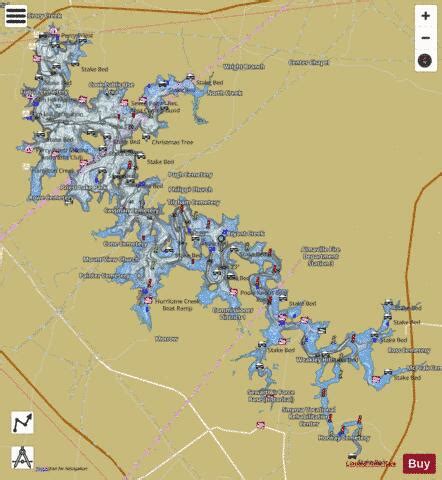 Percy Priest Fishing Map | Nautical Charts App