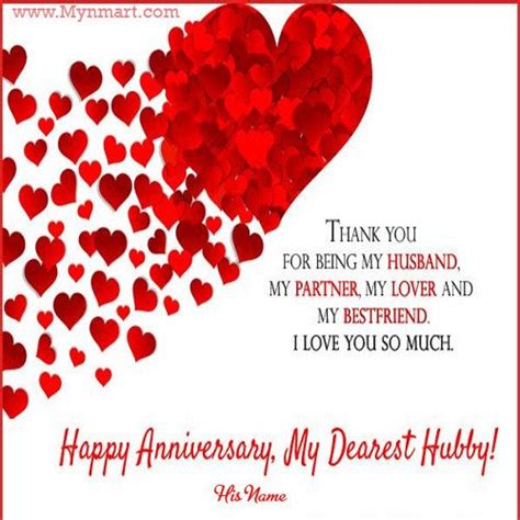 Anniversary Cards For Husband Free Printable