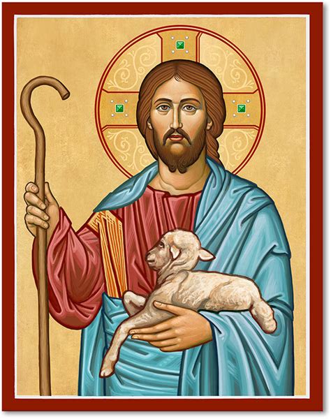 Icons of Christ: I am the Good Shepherd Icon | Monastery Icons