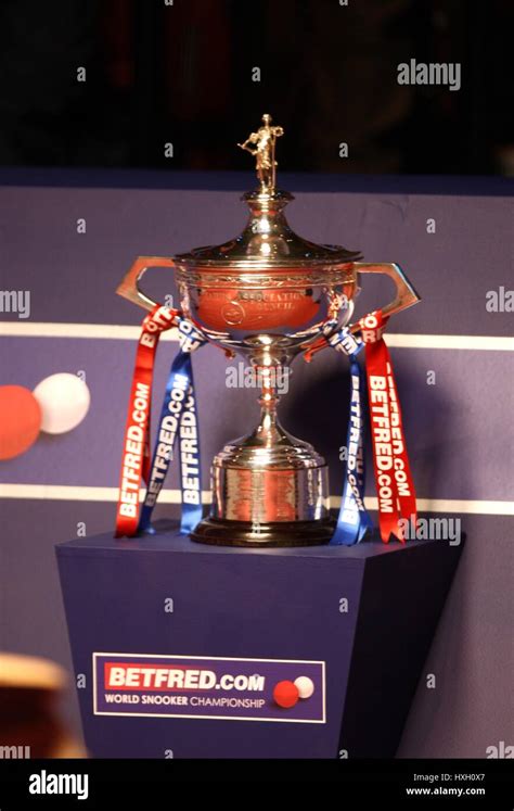 WORLD SNOOKER TROPHY BETFRED.COM WORLD TROPHY WORLD CHAMPIONSHIP TROPHY ...