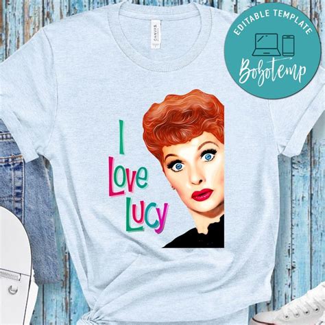 I Love Lucy Shirt Lucy Pop Art Shirt | Bobotemp