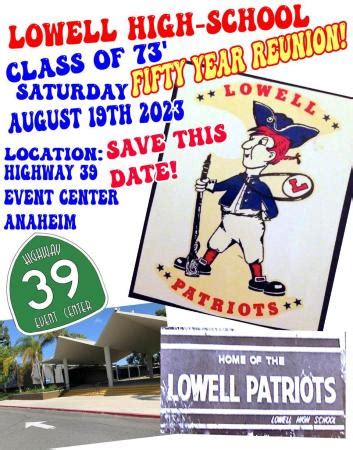 Lowell High School - Find Alumni, Yearbooks and Reunion Plans